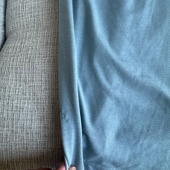 lululemon athletica Light Blue Polo Shirt - Picture 3 of 4